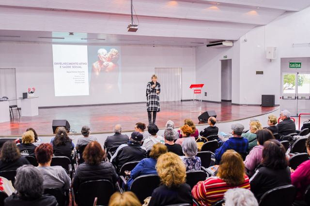 Envelhecimento e saùde sexual -  Palestra para UNATI